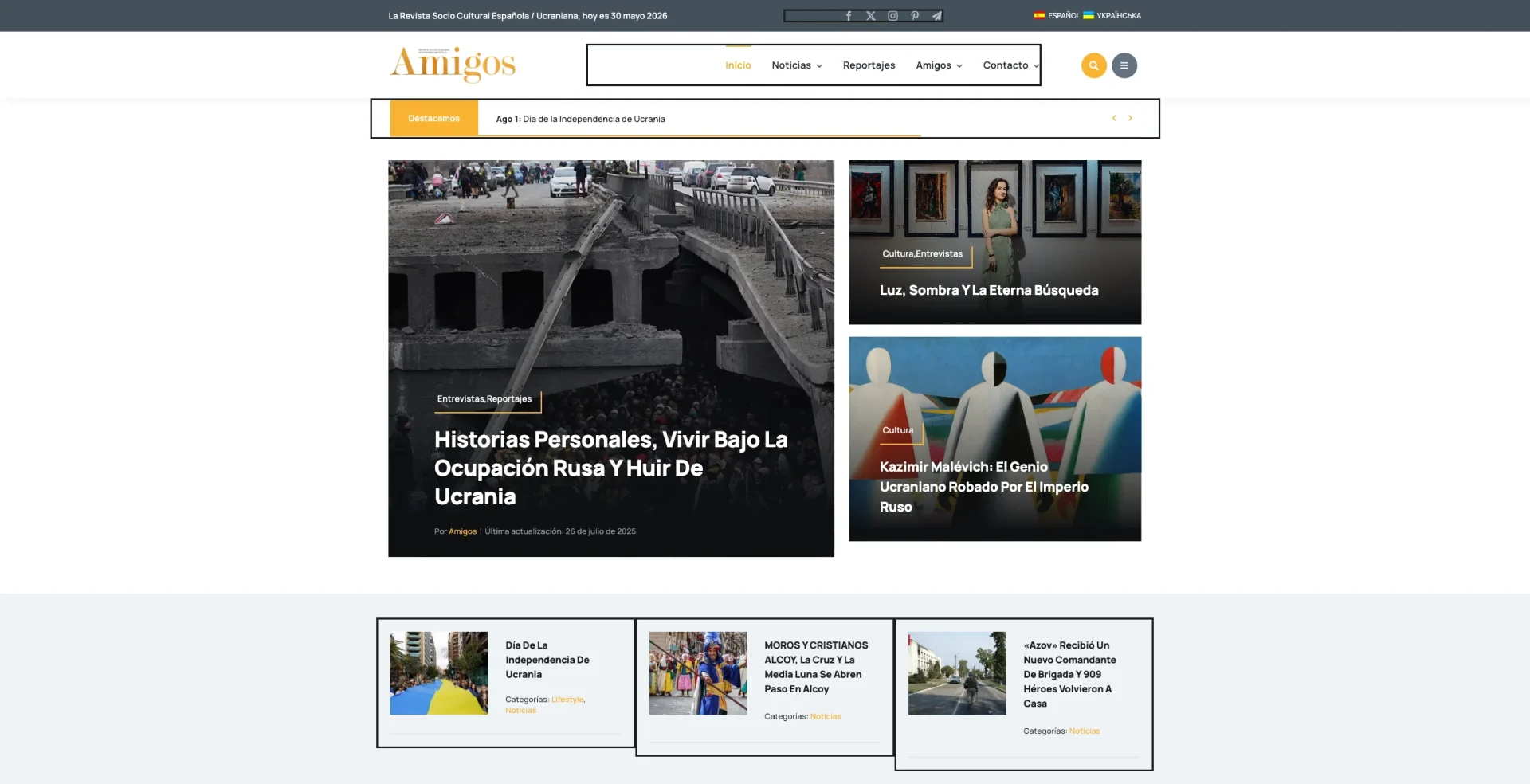 Amigos MGZ · Portal Editorial y Comunidad Digital