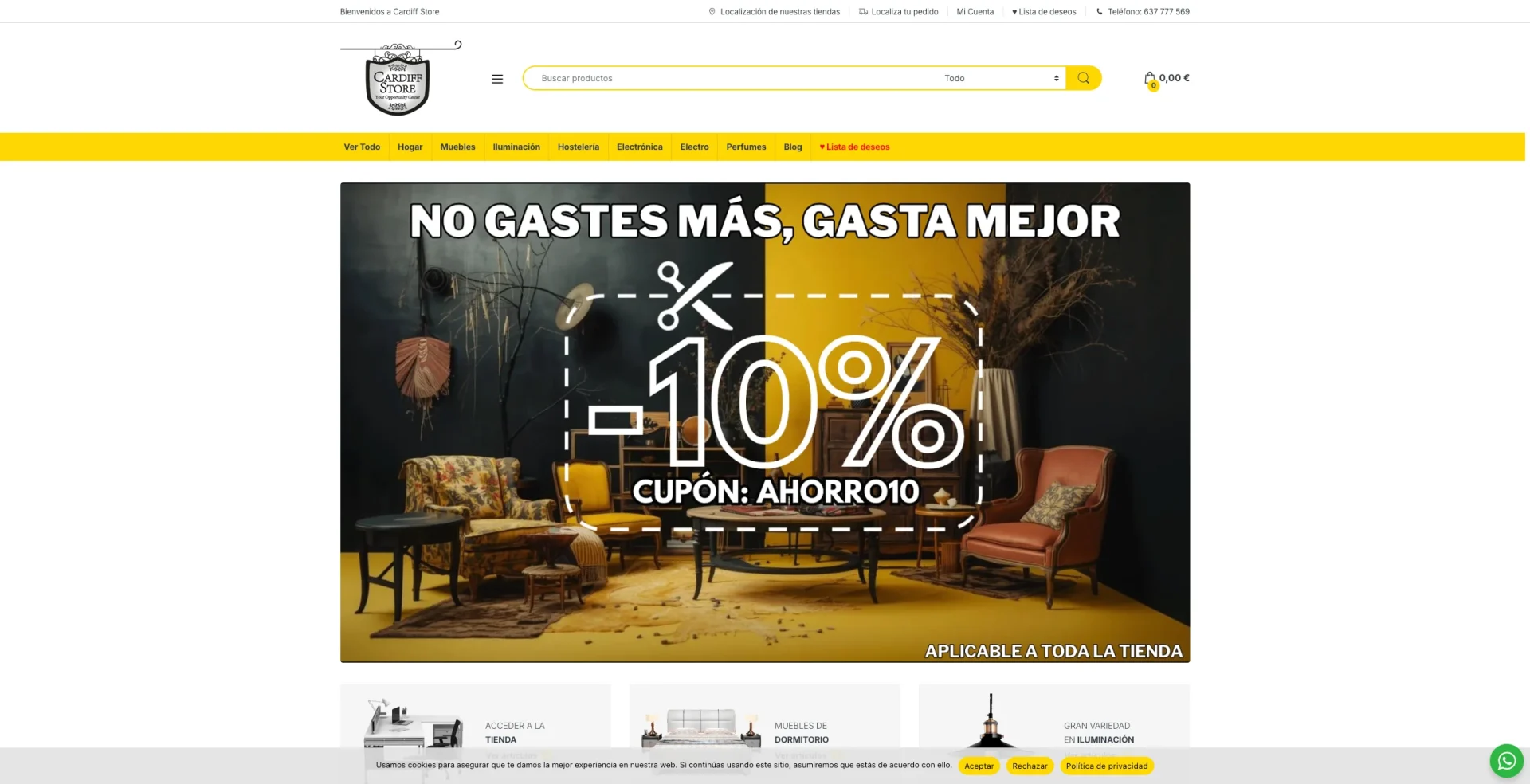Cardiff Store · Moda Masculina y Tienda Online